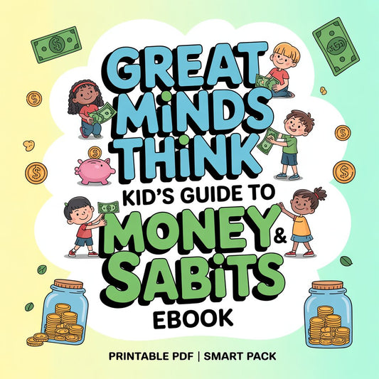 Great Minds Think – Kid’s Guide to Money & Smart Habits eBook (Printable PDF) | Smart Packs